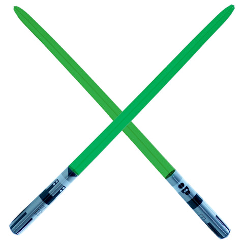 Single Blade Inflatable Sword - Green (2-pack)