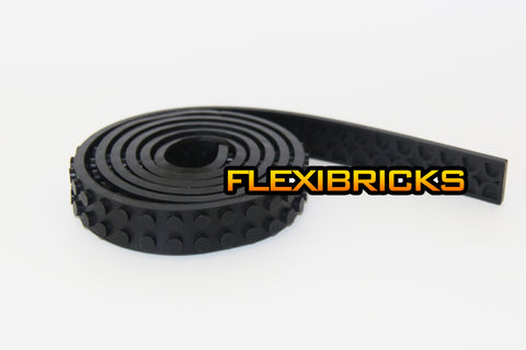 Flexibricks - Male / Female Strip (Black)