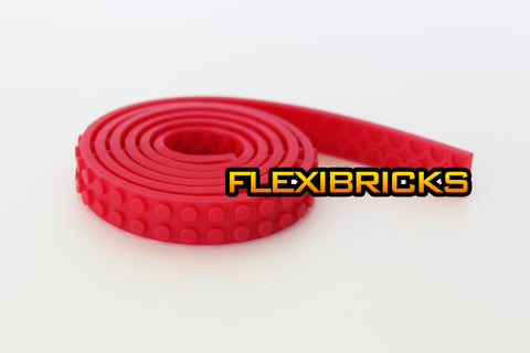 Flexibricks - Male / Female Strip (Red)