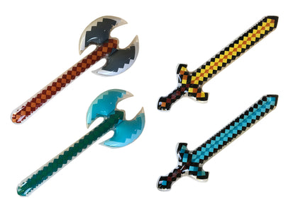Pixel Swords and Axes