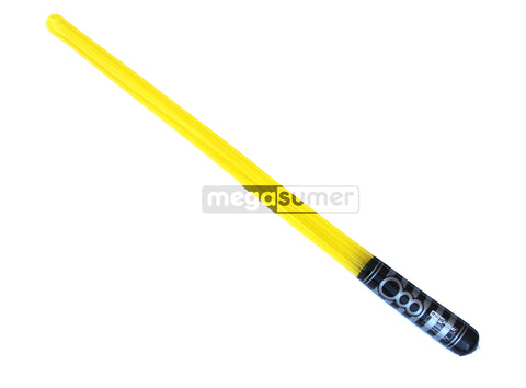 Party Weight Single Blade Inflatable Sword - Amber Yellow